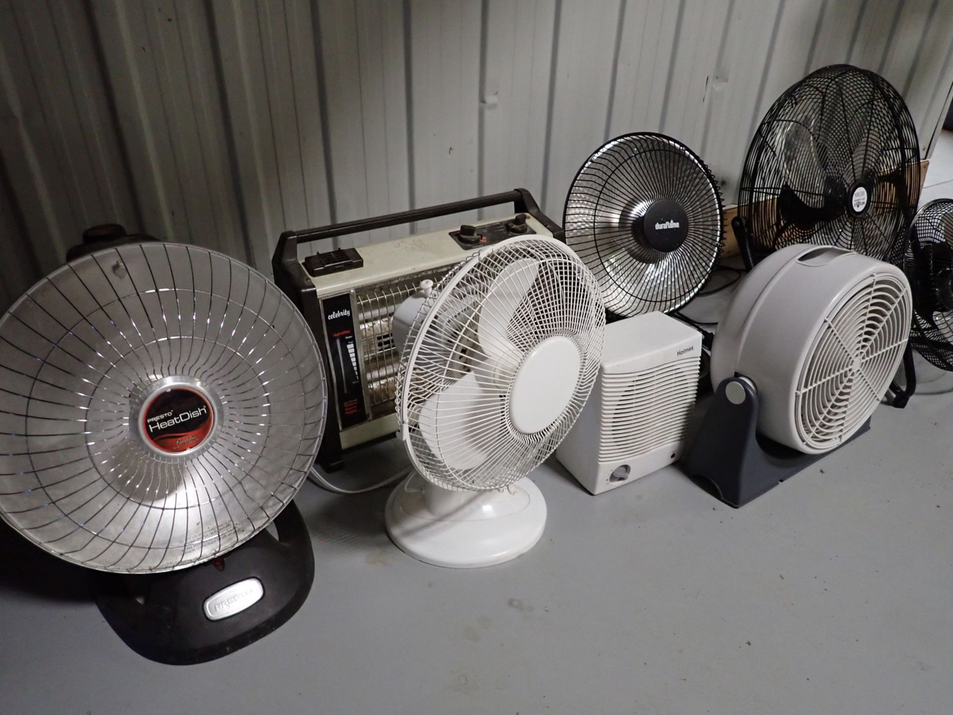 LOT - ASSTD FANS & HEATERS - Image 2 of 2