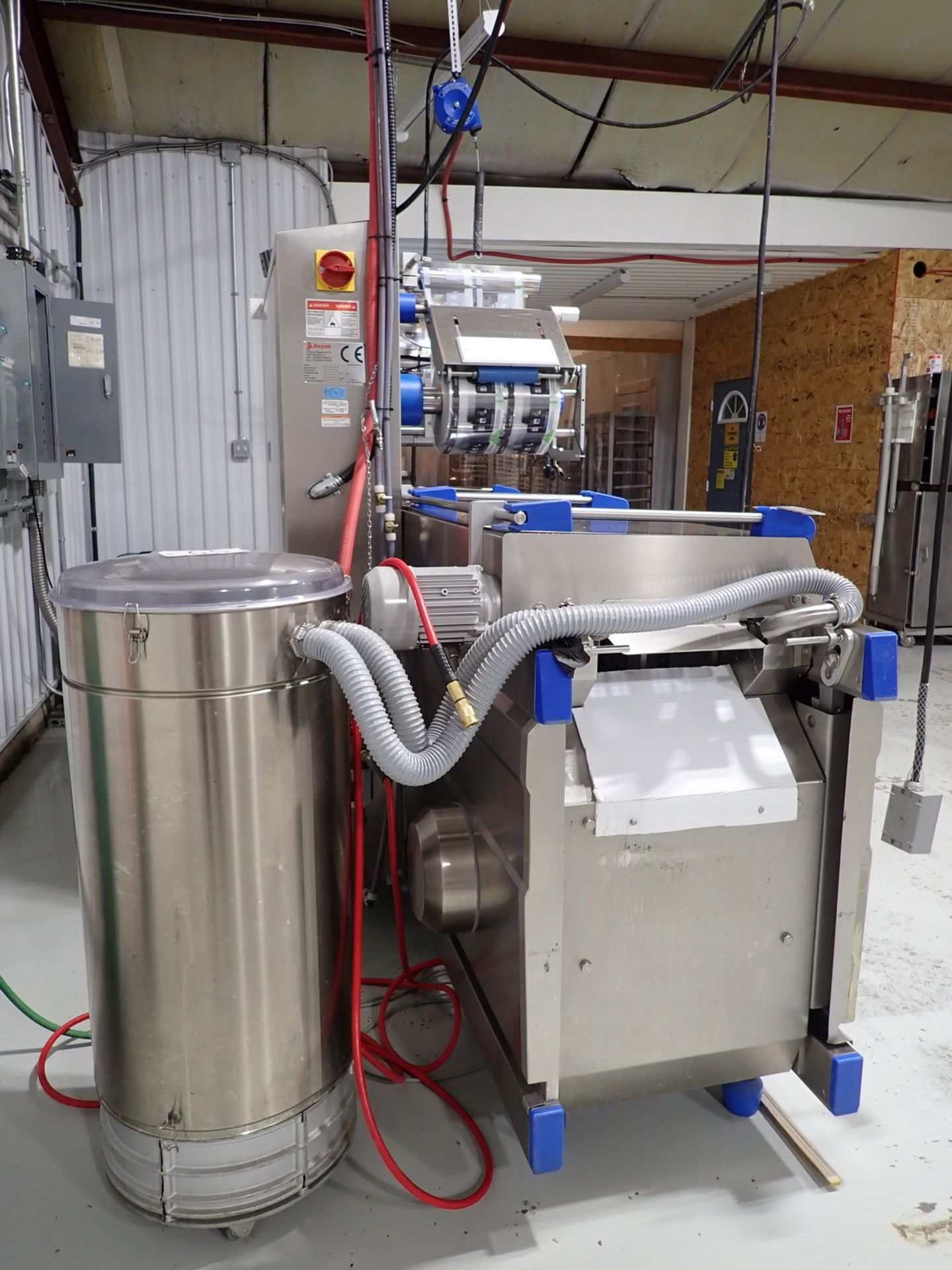 REPAK RE15 HORIZONTAL FORM / FILL / SEAL PACKAGING MACHINE (2014), S/N ...