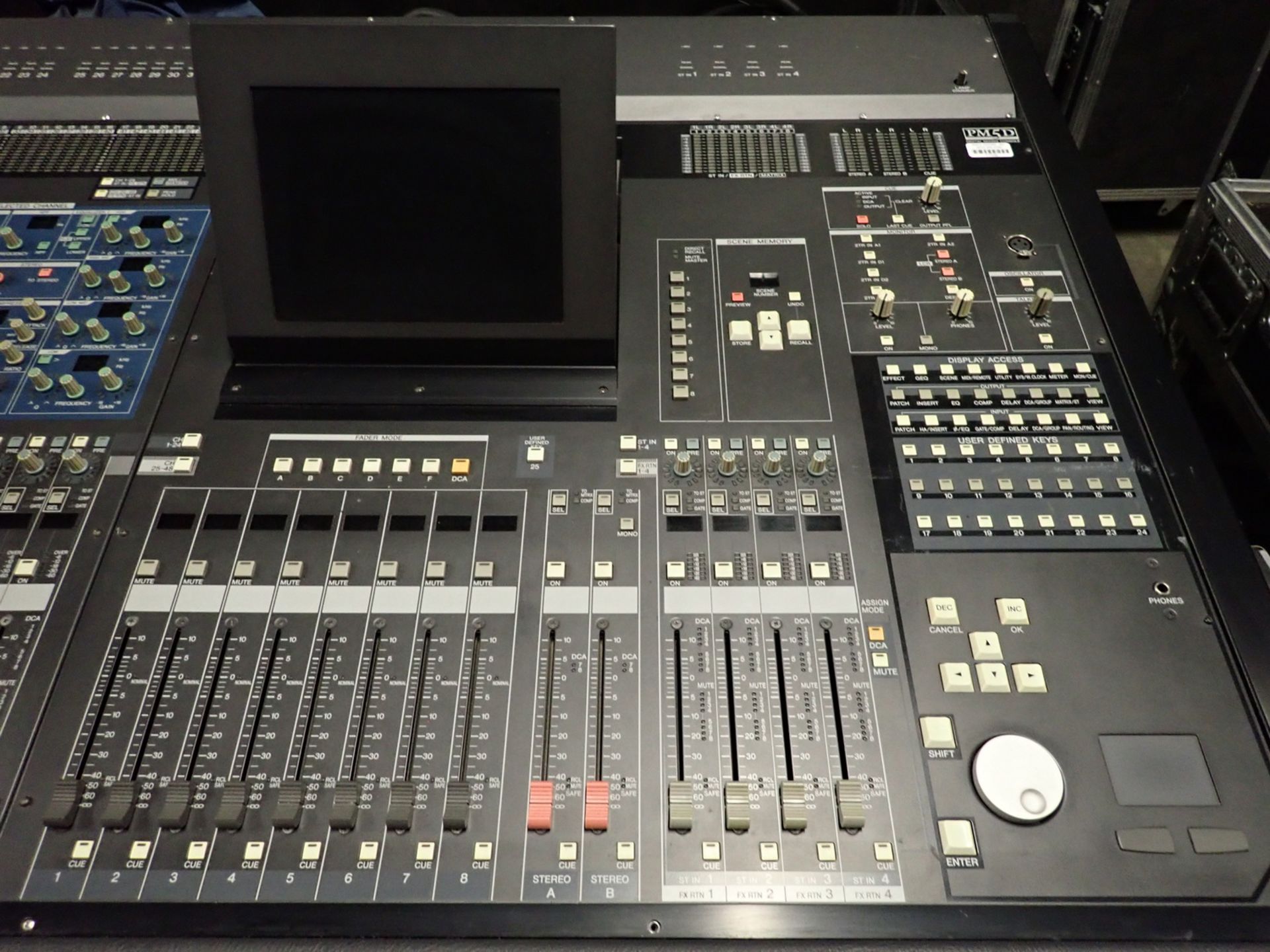 YAMAHA PM5D 48 CHANNEL DIGITAL MIXING CONSOLE C/W PW800W POWER SUPPLY, HARD CASE - Image 2 of 8