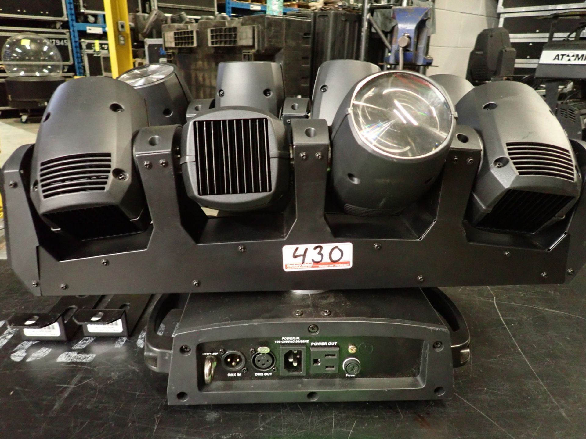 UNITS - CHAUVET INTIMIDATOR WAVE 360 IRC MOVING HEAD LIGHT FIXTURE - Image 2 of 4