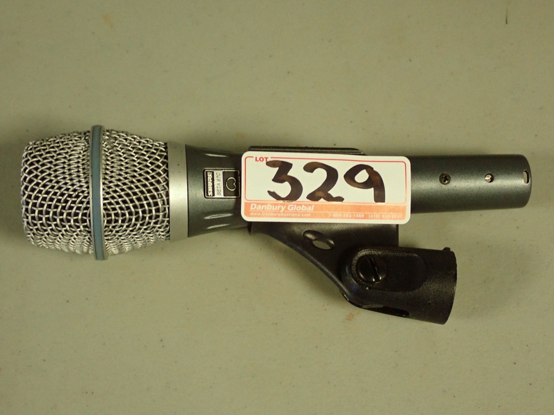 SHURE BETA 87C MIC