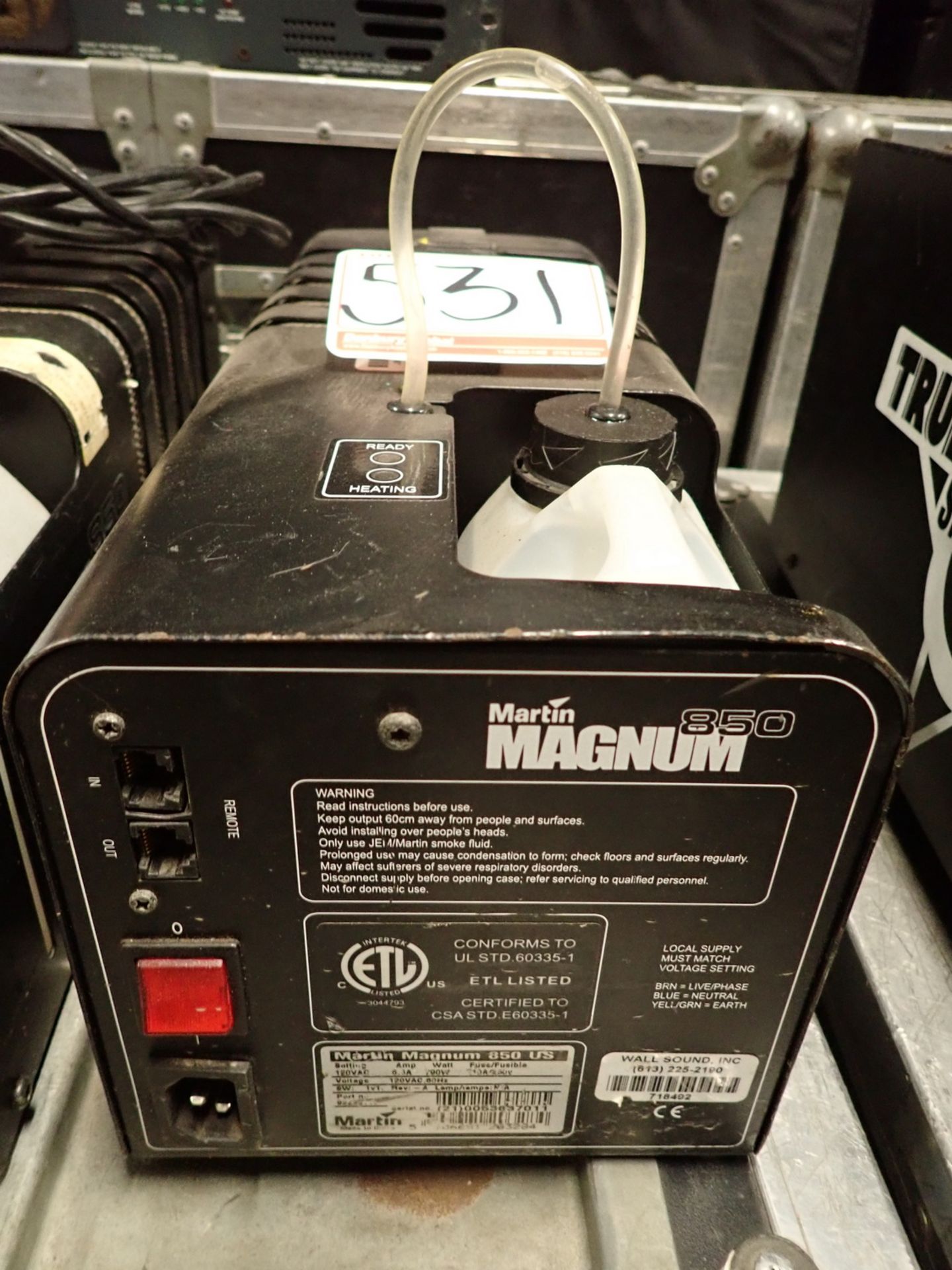 MARTIN MAGNUM 850 US FOG MACHINE