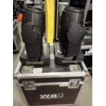 UNITS - MARTIN MAC 250 WASH MOVING HEAD FIXTURE C/W ROLLING HARD CASE