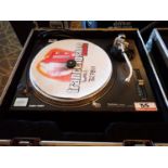 TECHNIC SL1200 MK2 TURNTABLE C/W HARD CASE