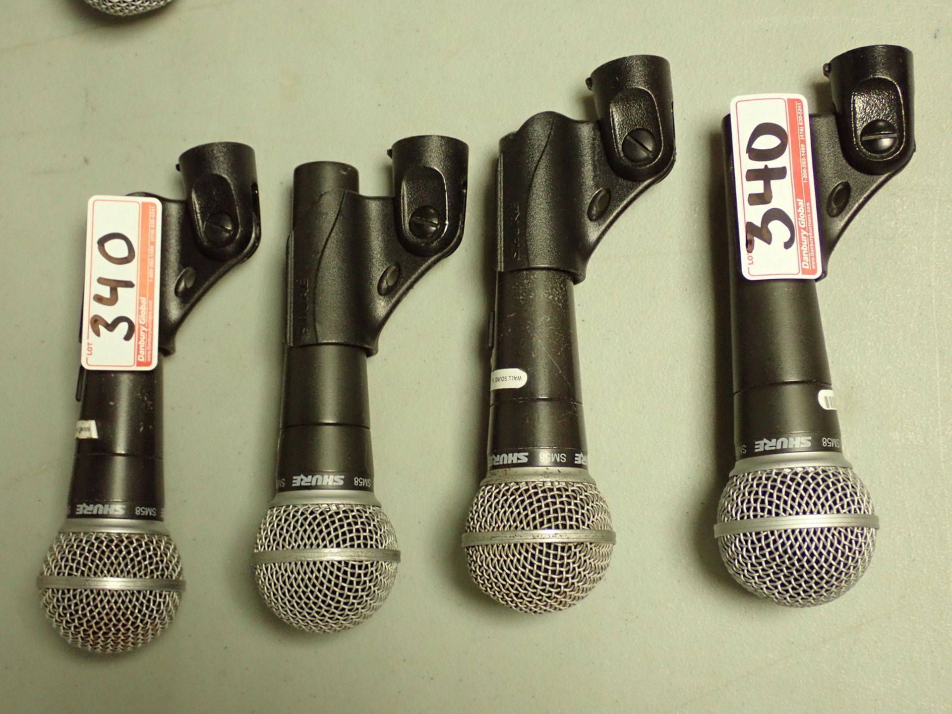 UNITS - SHURE SM58 MIC W/ CLIP