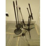 UNITS - ASSORTED K & M MIC STANDS