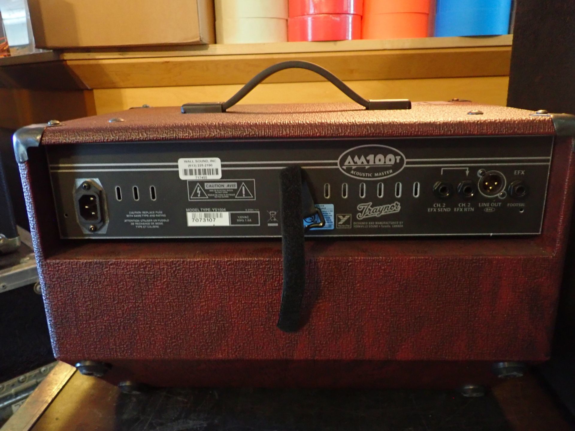 TRAYNOR AM100 ACOUSTIC MASTER AMP - Image 2 of 2