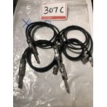 UNITS - SHURE WIRELESS INSTRUMENT CABLE TA4F 1/4" WA302