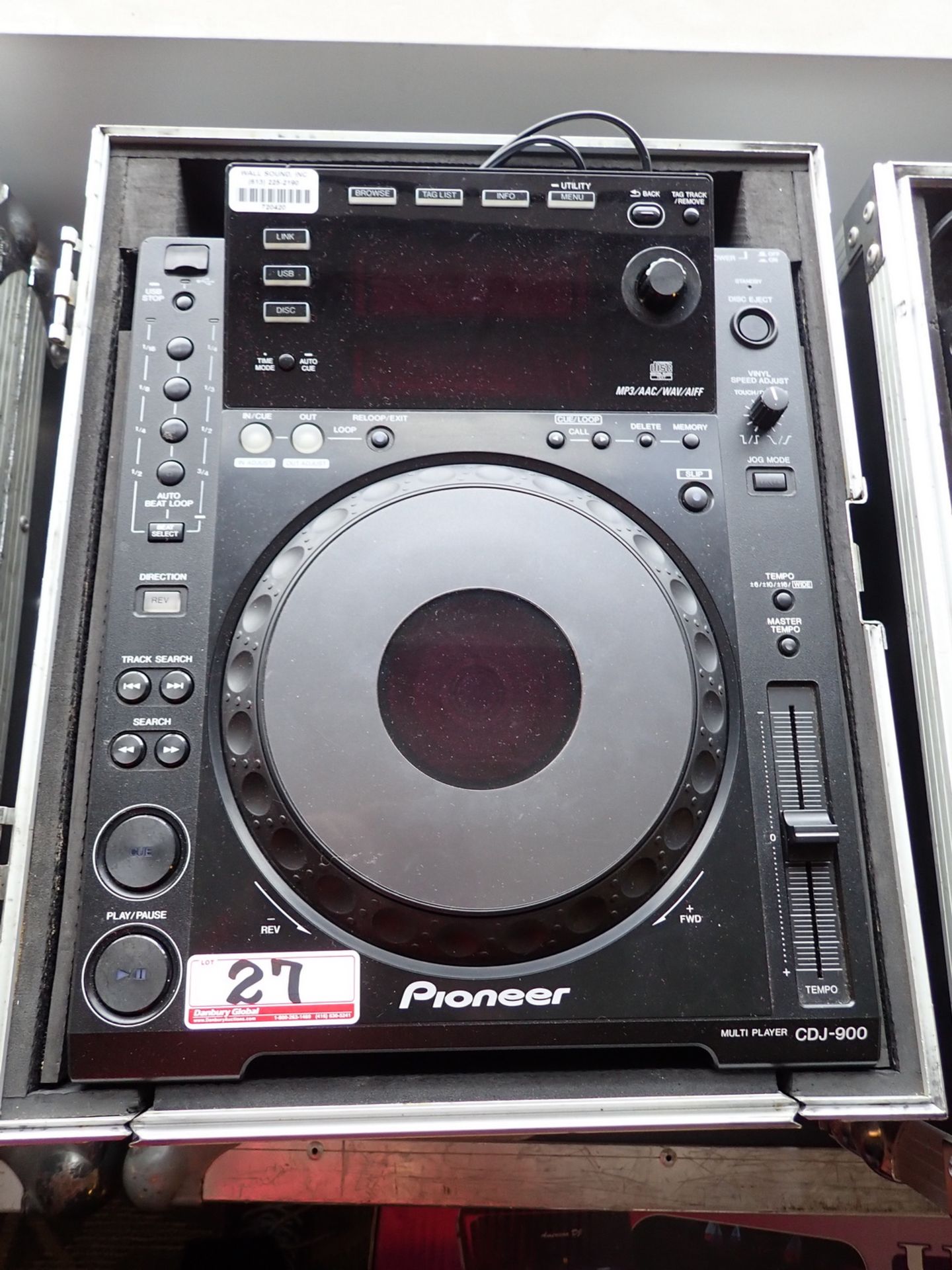 UNITS - PIONEER CDJ 900 MULTIPLAYER C/W HARD CASE - Image 2 of 2