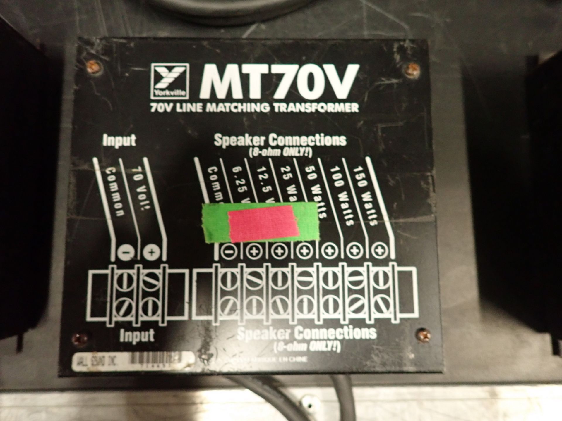 UNITS - YORKVILLE MT70V TRANSFORMER - Bild 2 aus 2
