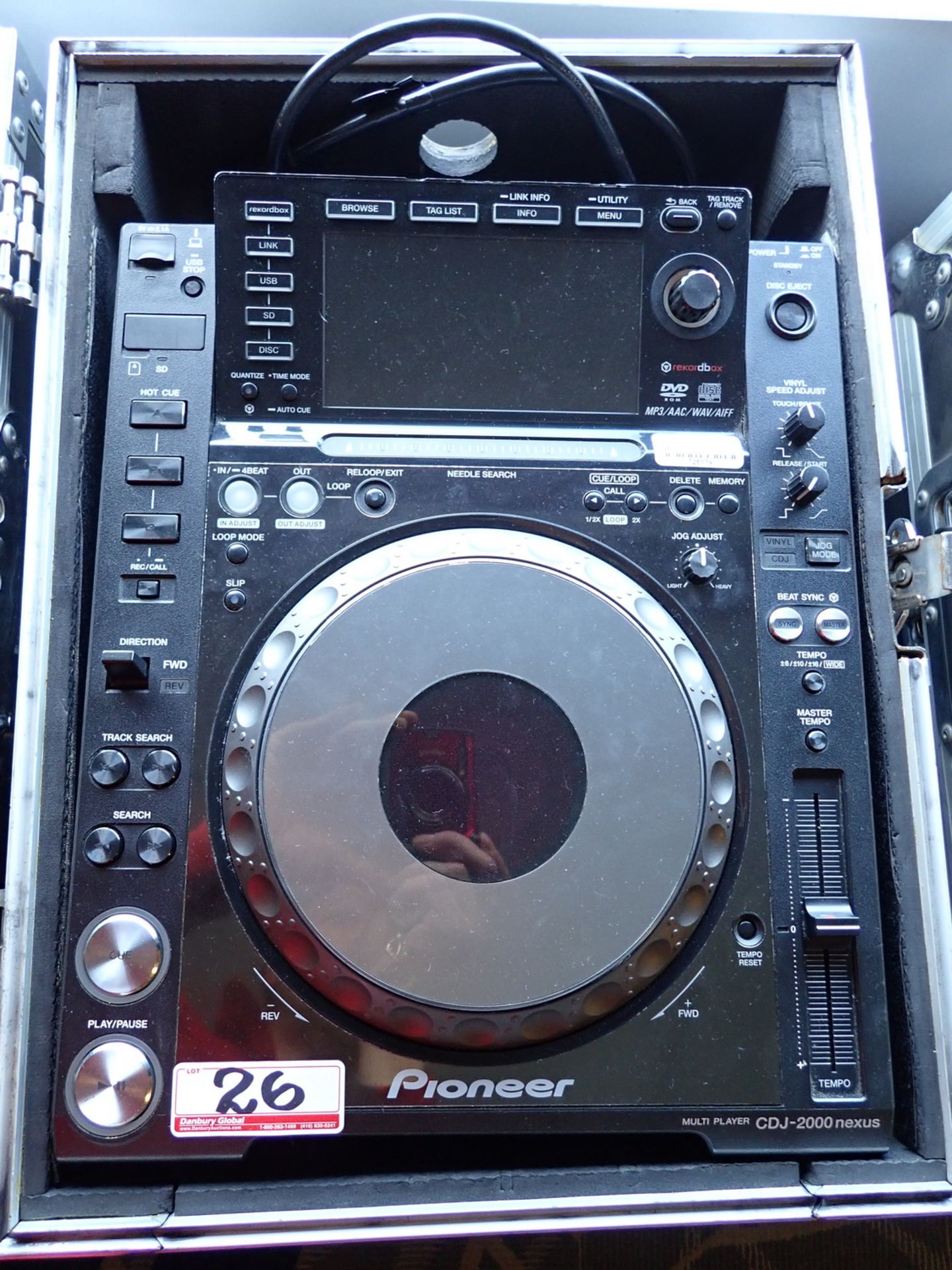 UNITS - PIONEER CDJ 2000 NEXUS MULTIPLAYER C/W HARD CASE - Image 2 of 2