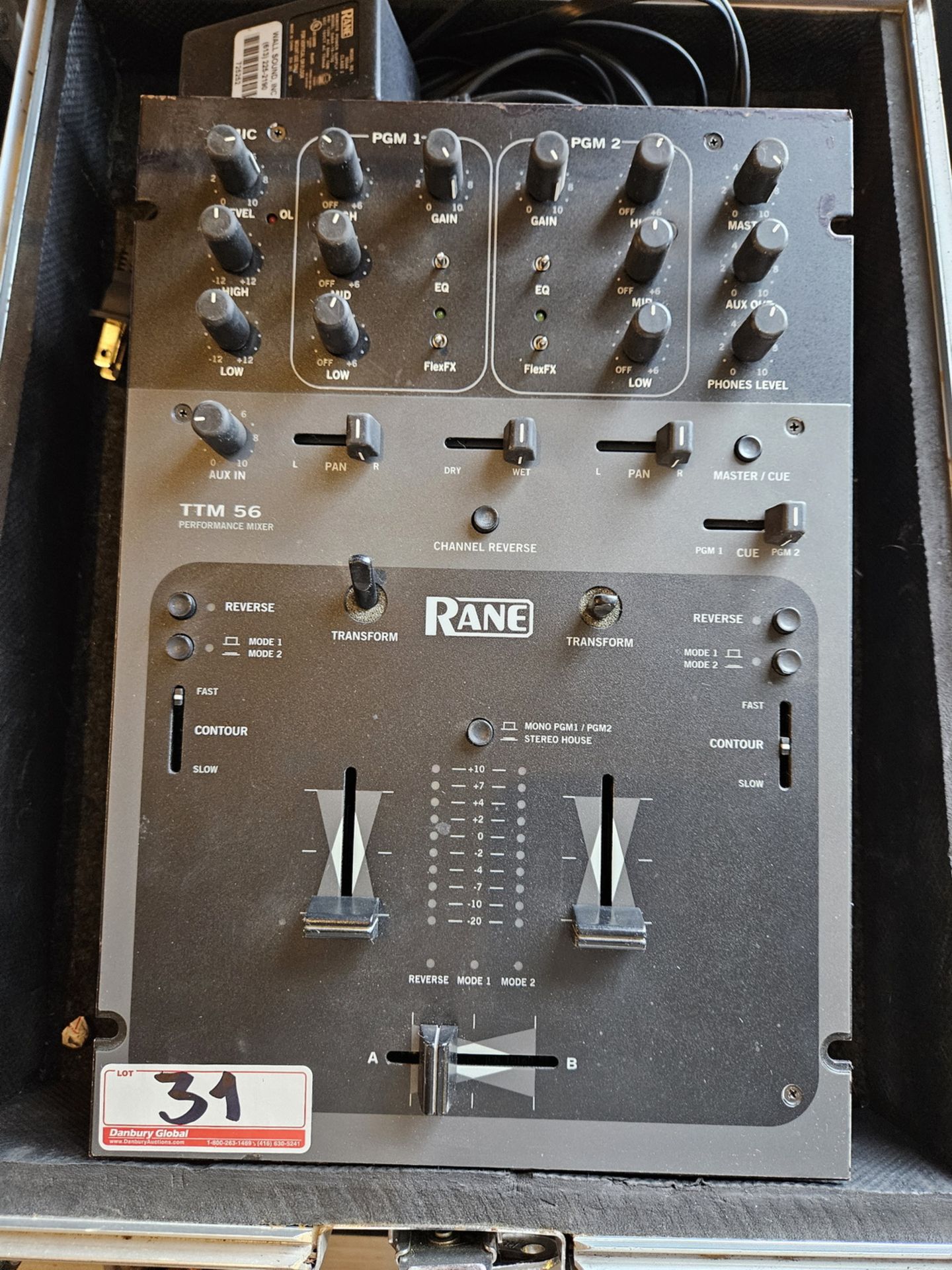 RANE TTM 56 PERFORMANCE MIXER C/W HARD CASE