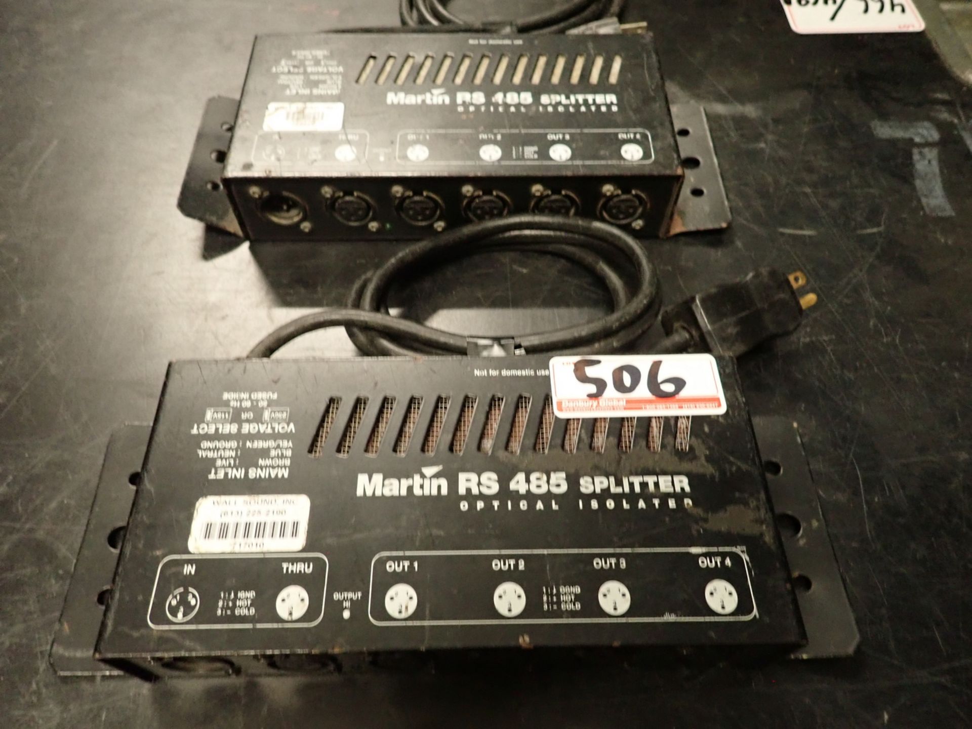 UNITS - MARTIN RS 485 SPLITTER 4 CHANNEL