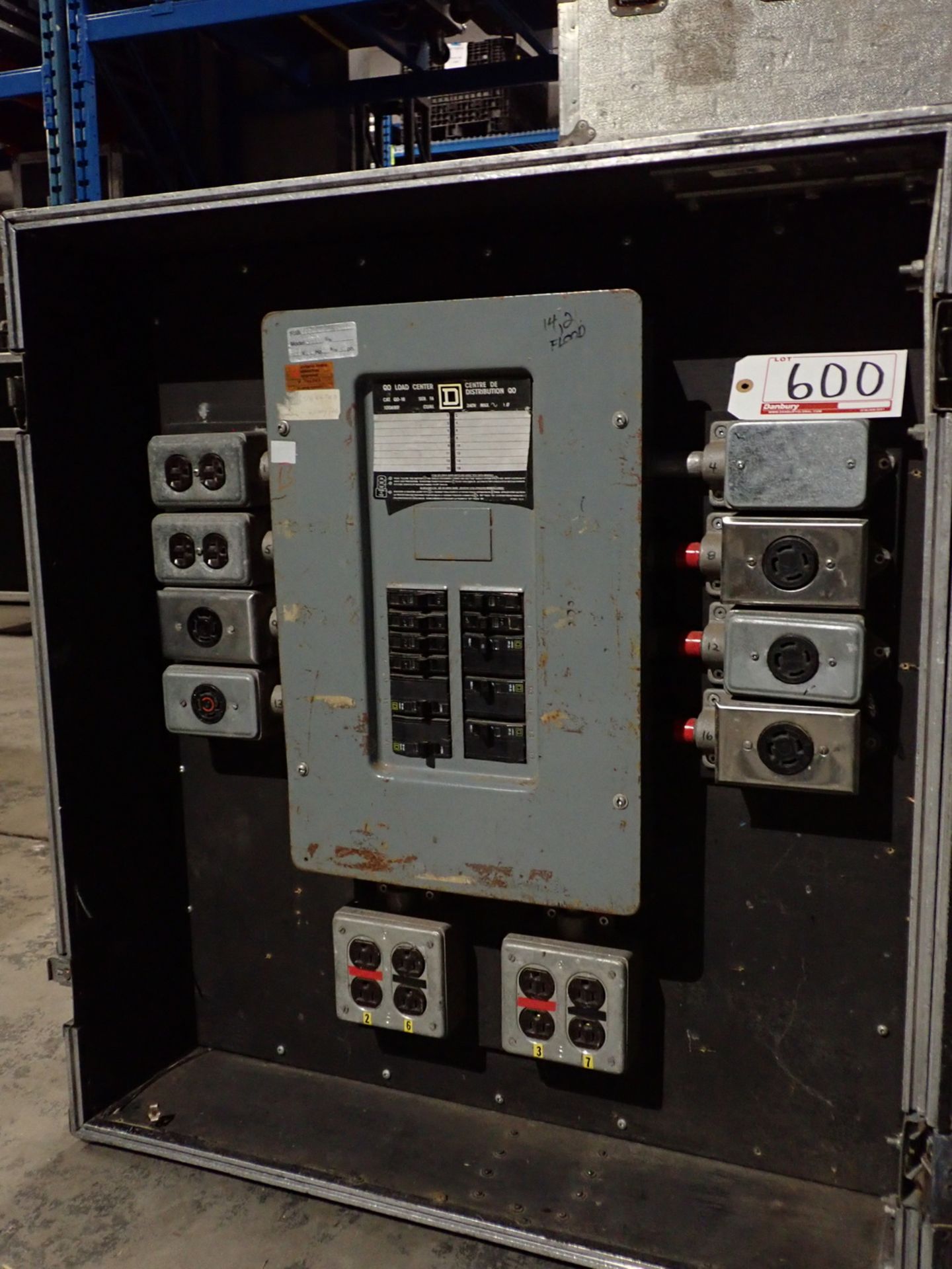 POWER DISTRIBUTION PANEL C/W ROLLING HARD CASE