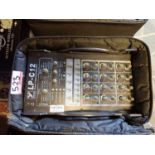 YORKVILLE LP-C12 STAGE LIGHTING CONTROLLER C/W SOFTCASE