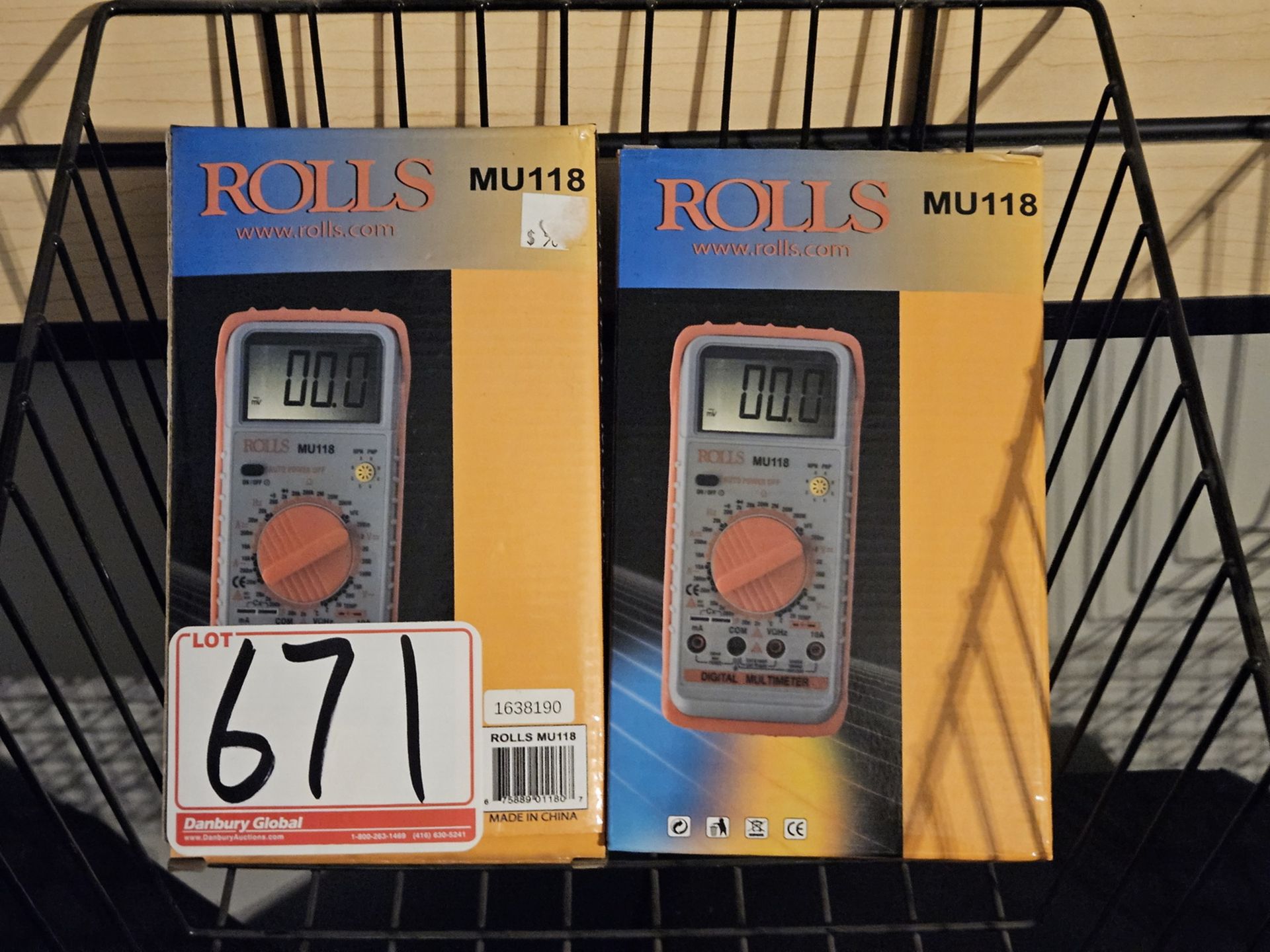 UNITS - ROLLS MU118 ELECTRICAL TESTER