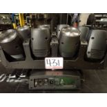 UNITS - CHAUVET INTIMIDATOR WAVE 360 IRC MOVING HEAD LIGHT FIXTURE