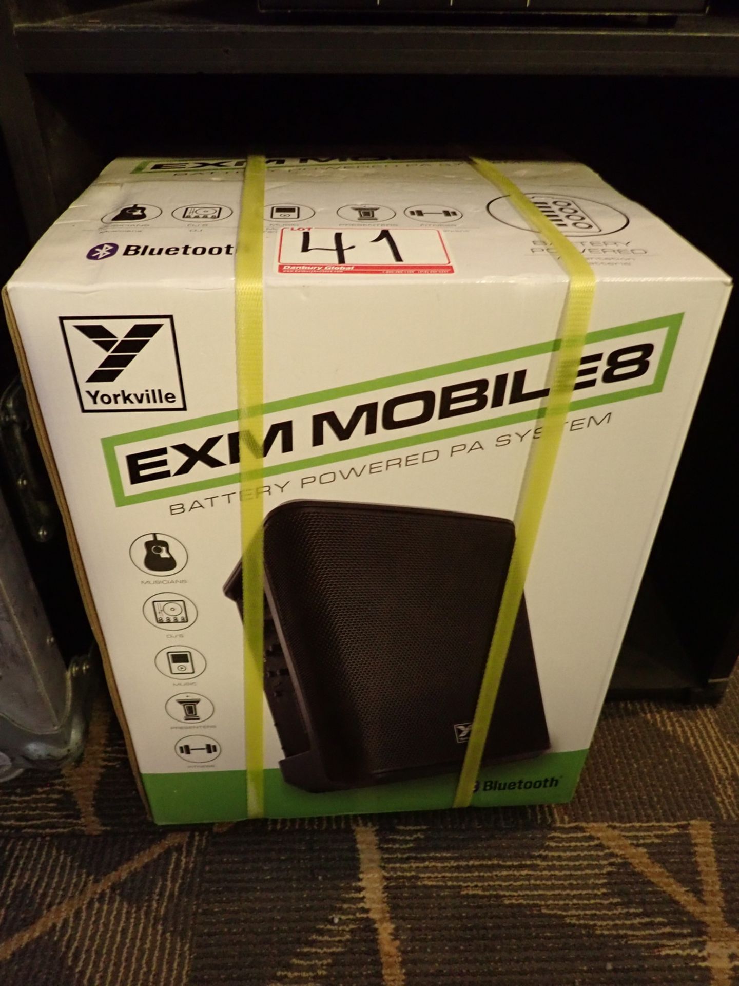 YORKVILLE EXM MOBILE 8 BATTERY POWERED SPEAKER (NEW)