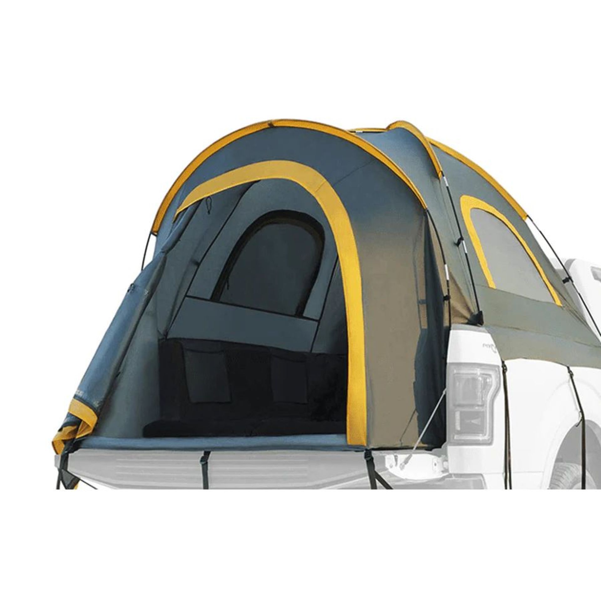 UNITS - RBSM MEDIUM TRUCK CAMPING TENT W/ RAINFLY (NEW) (MSRP $300)