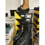 PAIRS - TERRA REPLAY II, CARTER, & SENTRY STEEL TOE BOOTS - SIZES 7 - 13 (BRAND NEW)