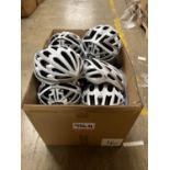 UNITS - SAFE-TEC ASSROTED SIZE BICYCLE HELMETS - WHITE