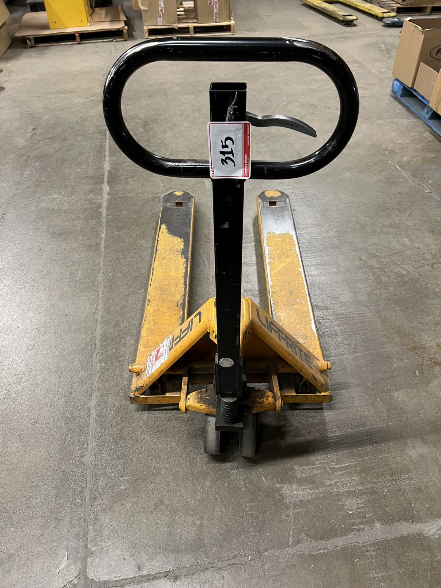 LIFT-RITE 5,500LBS CAP PALLET JACK - Image 2 of 2