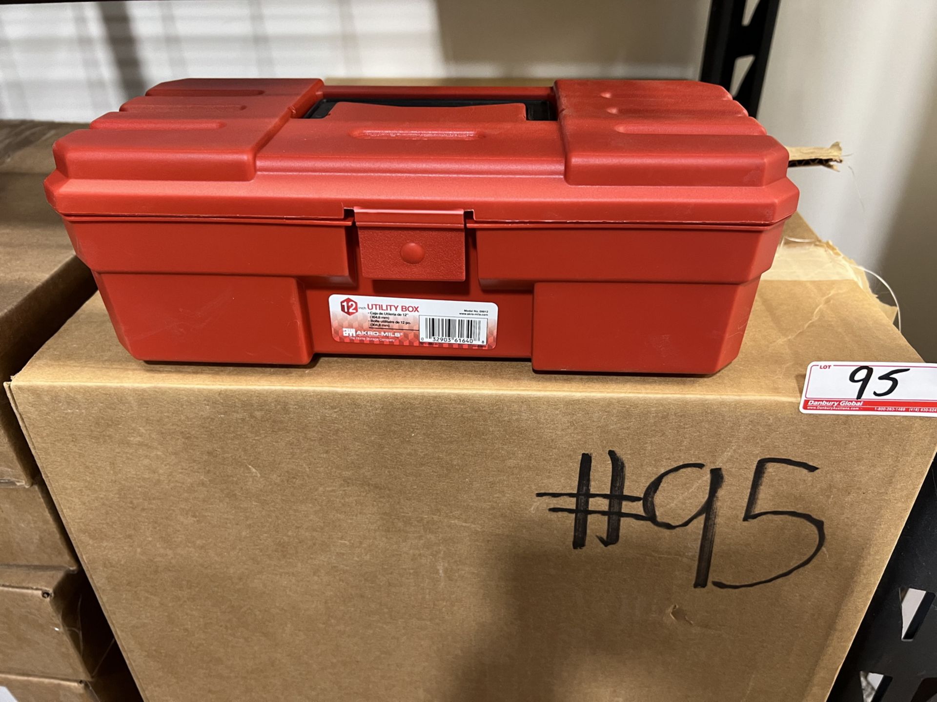 LOT - AKRO-MILS UTILITY BOXES (2 BOXES 12PC/BOX)