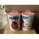 UNITS - MIKO 2 ROBOT FOR PLAYFUL LEARNING - RED (NEW IN BOX) (MSRP $250)