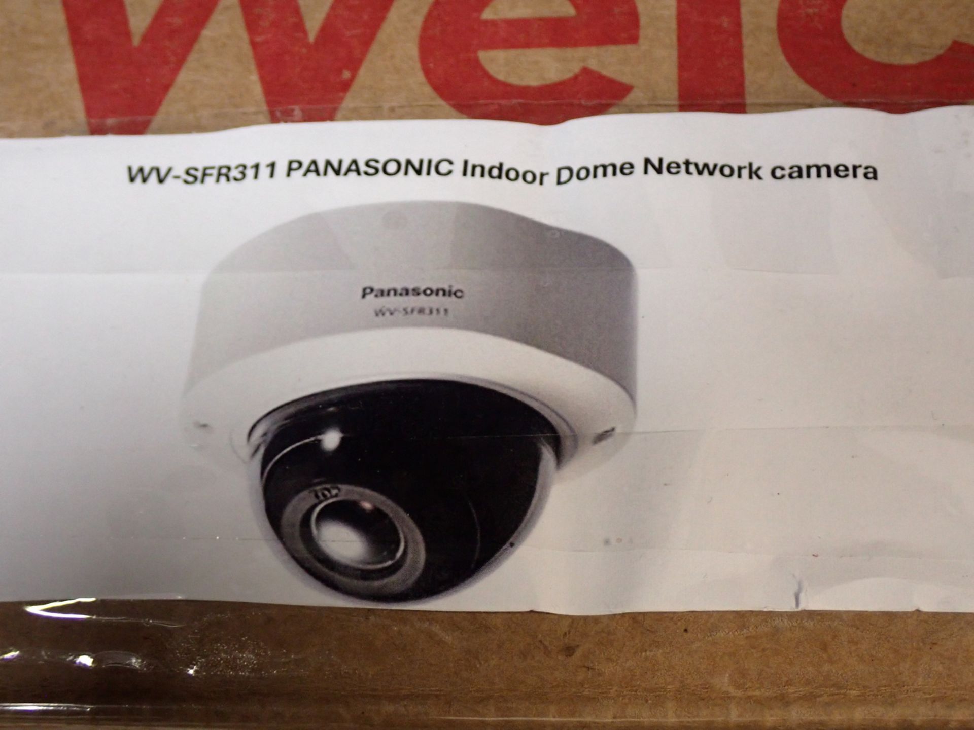 UNITS - PANASONIC WV-SFR311 POE FULL HD VANDAL PROOF DOME CAMERAS - Image 2 of 2