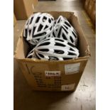 UNITS - SAFE-TEC ASSROTED SIZE BICYCLE HELMETS - WHITE