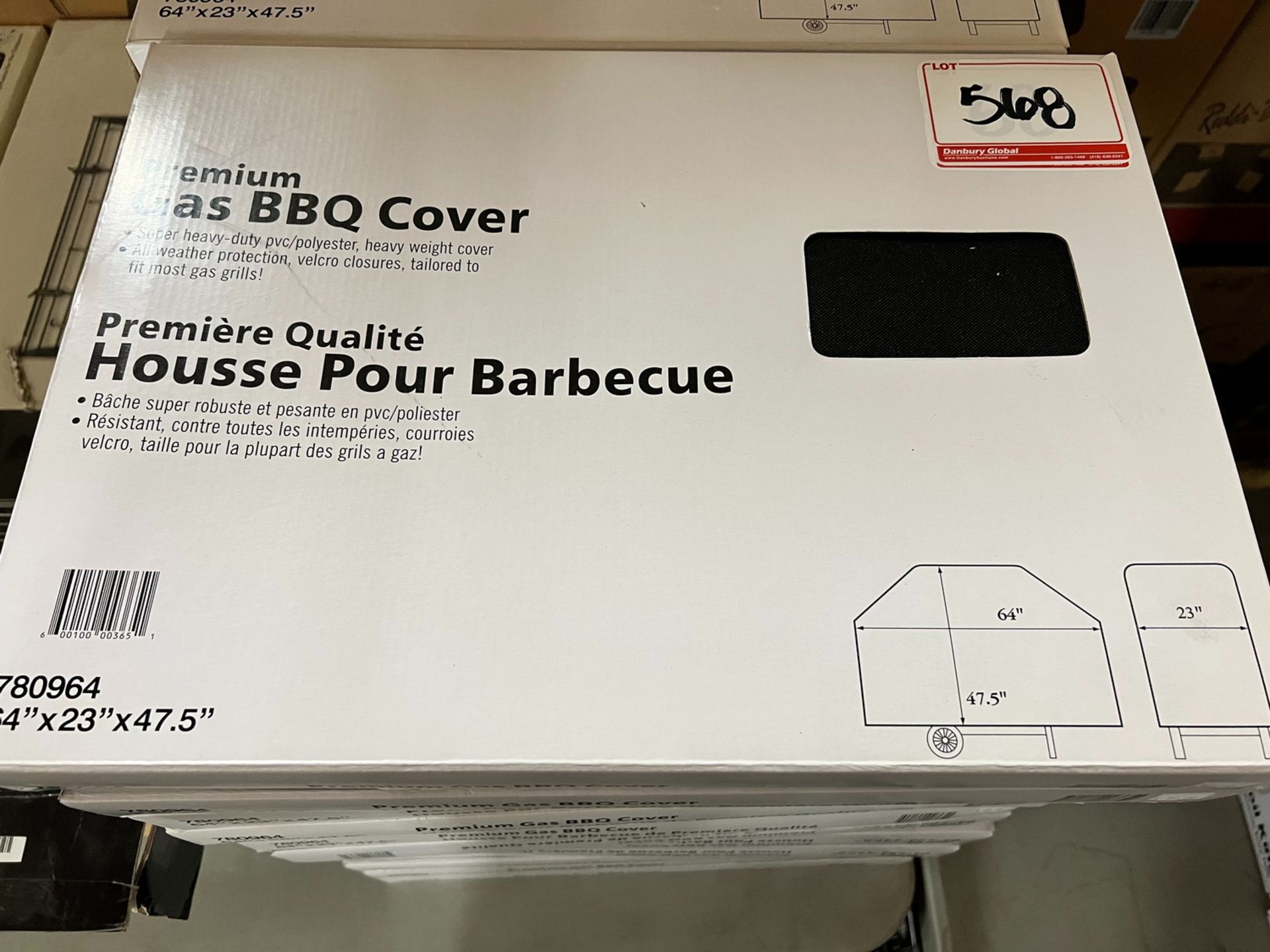 UNITS - PREMIUM GAS BBQ COVER (MSRP $69.99)