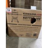 KAMADO JOE KETTLE JOE 22" STAINLESS STEEL COOKING SURFACE (MSRP $700)
