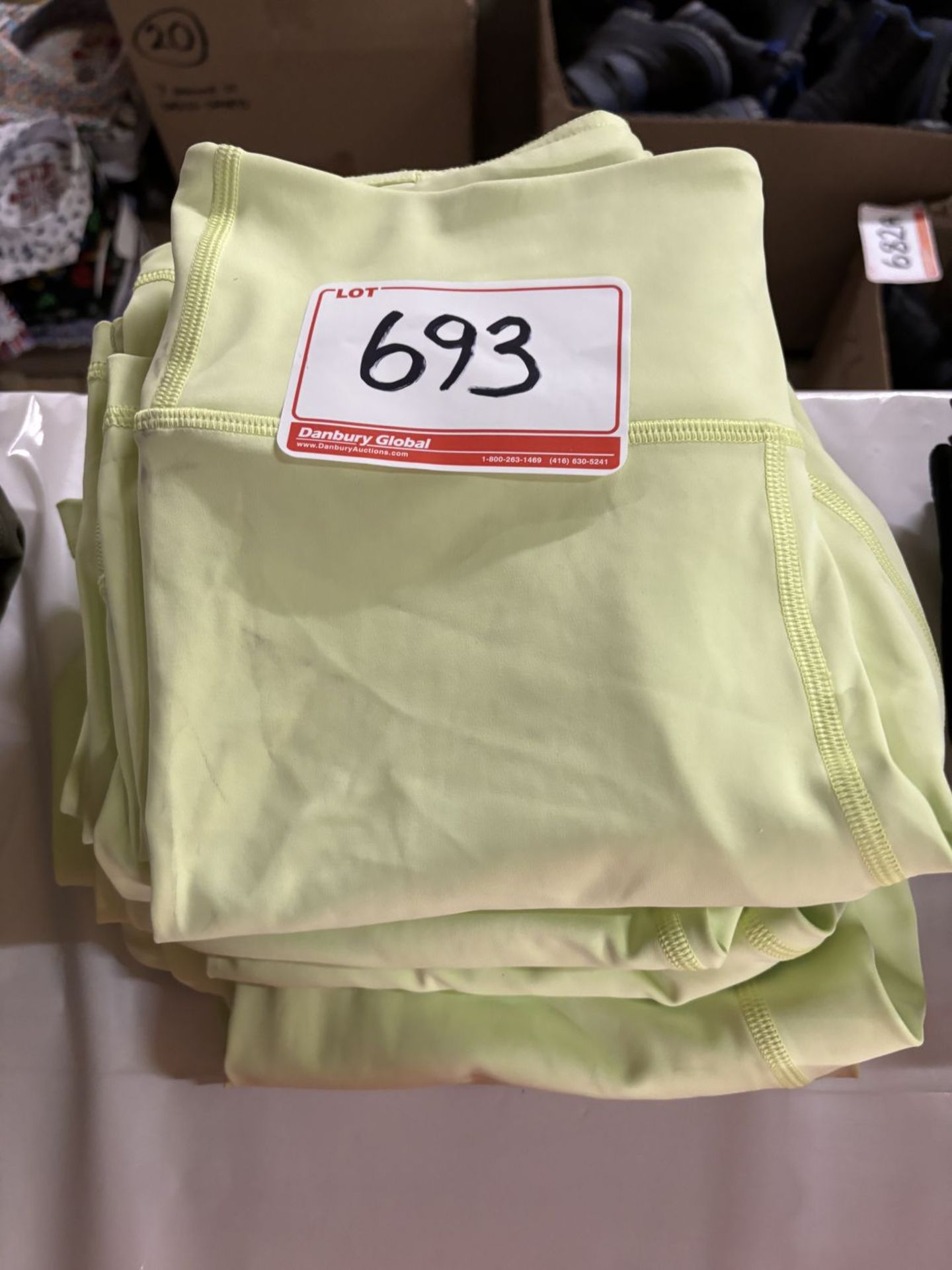 PCS - 10TREES LIME GREEN SHORTS XS-S (RETAIL $58) (BRAND NEW)