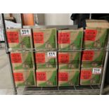 BOXES - GREENLINE 30 X 38 STRONG CLEAR GARBAGE BAGS (200 BAGS / BOX)