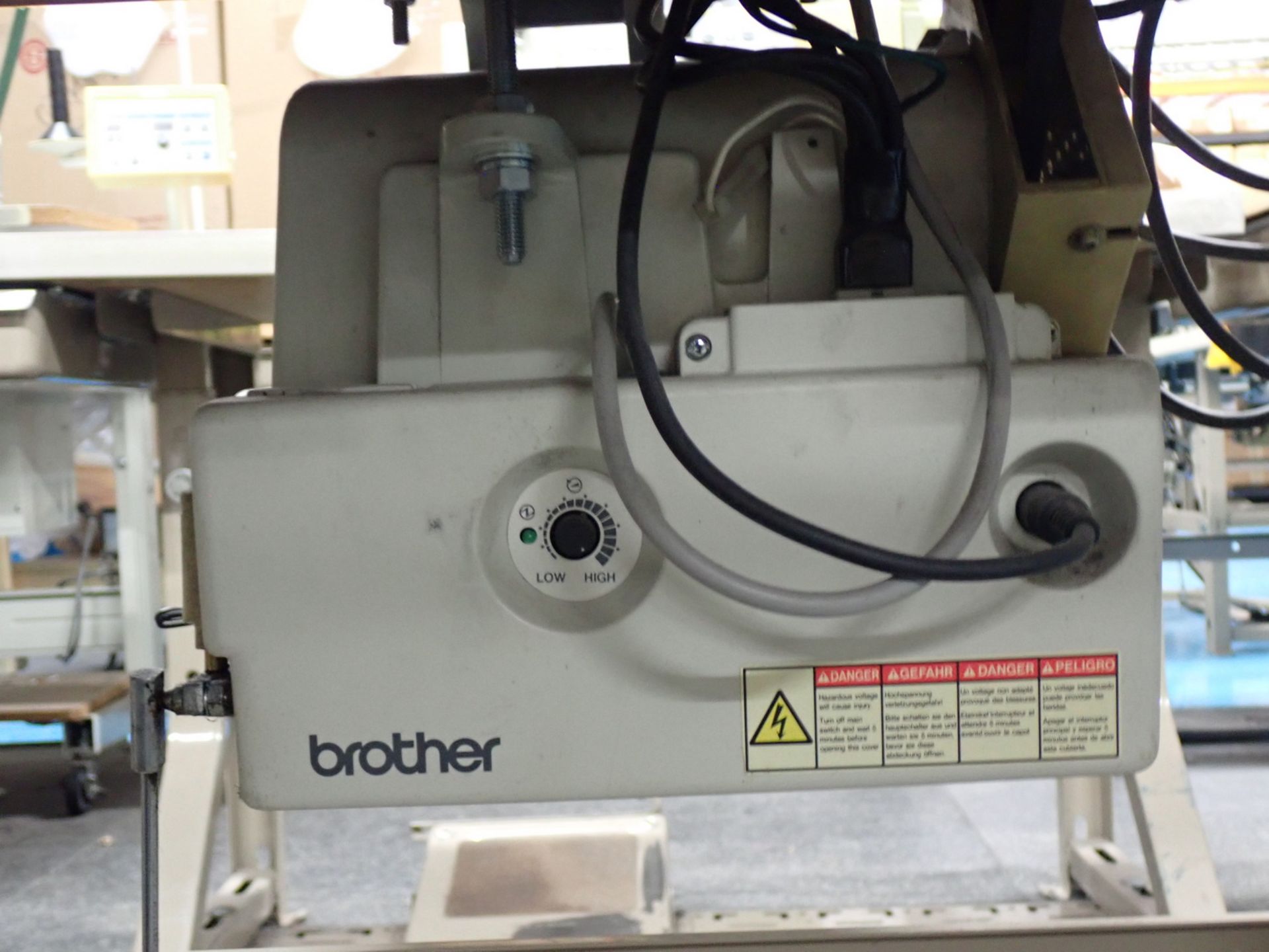 BROTHER DB2-B791-415 S/NEEDLE W/ E40 CONTROLLER (110v) - Image 6 of 7