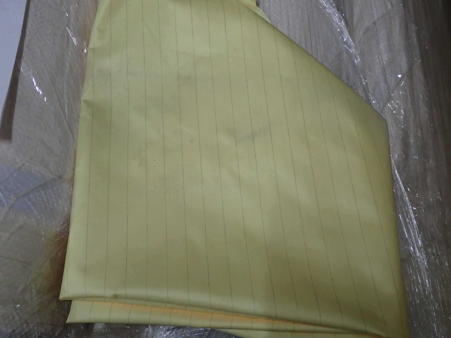 ROLLS - YELLOW POLYESTER 63"WIDE GRAM WEIGHT 95GSM (FOR HOSPITAL GOWNS) - Image 2 of 3