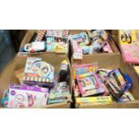 LOT - GAMES, PANDA SLIDE, FIRST DIARY, PEPPA PIG & FRIDGES (4 BOXES - 1 SKID)