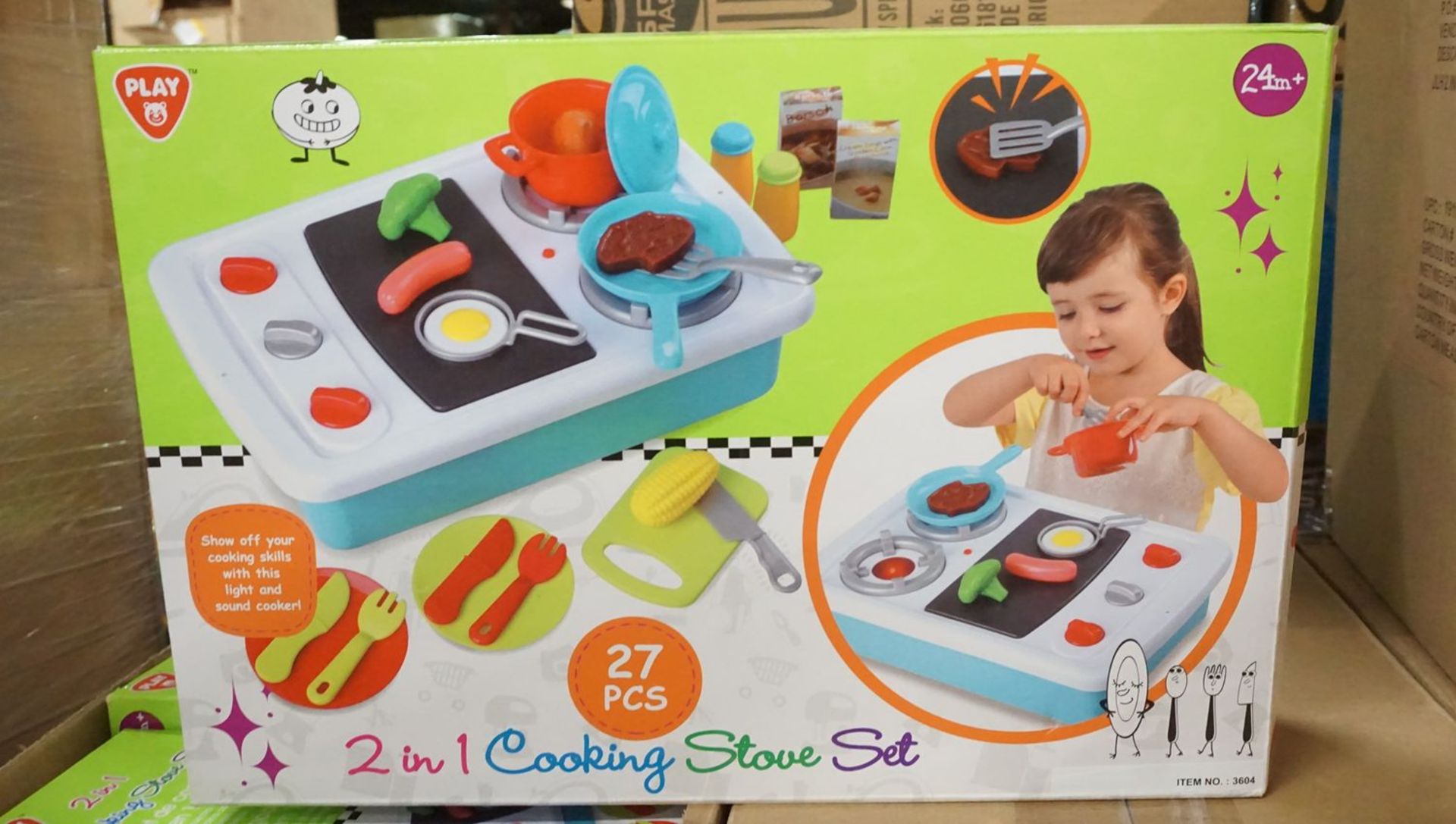 BOXES - PLAY 2-IN-1 COOKING STOVE SETS (4 PCS/BOX) - Image 2 of 2
