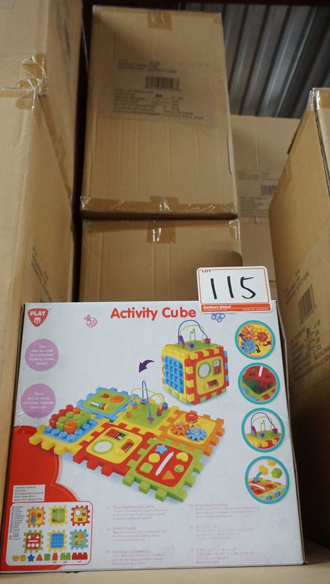 BOXES - PLAY ACTIVITY CUBE (2 PCS/BOX)