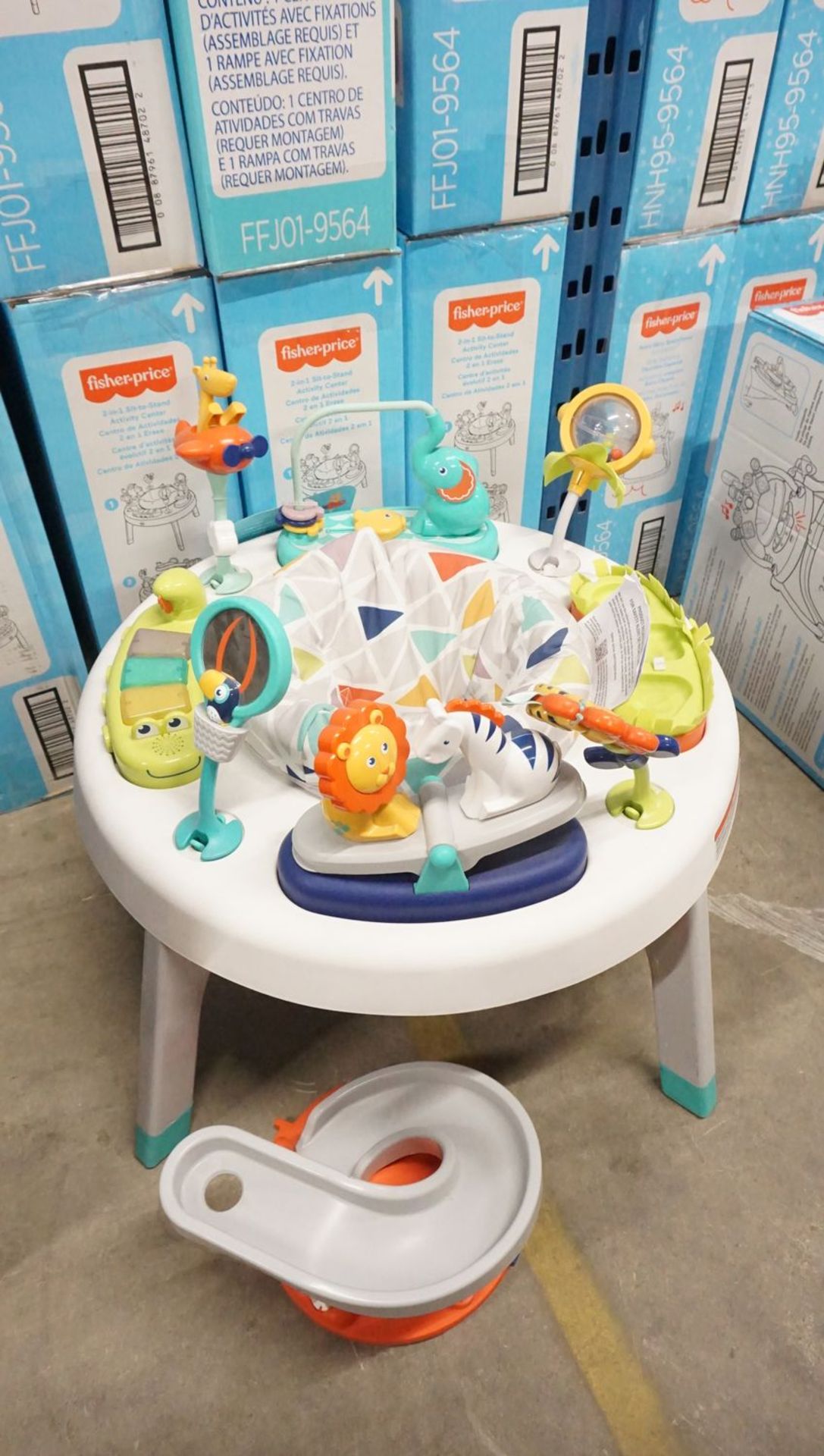 UNITS - FISHER PRICE 2-IN-1 SIT & STAND ACTIVITY CENTRE (FFJ01-9564) (MSRP 129.99) - Image 2 of 2