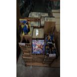 LOT - PAW PATROL, MARVEL, & IMAGINEXT ACTION FIGURES