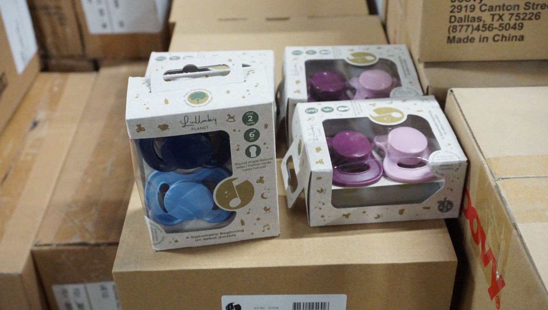 LOT - BABY PACIFIERS, BREAST PUMP ADAPTERS, SILICONE SLEEVES, & FINGER PINCH GUARDS - Image 3 of 9