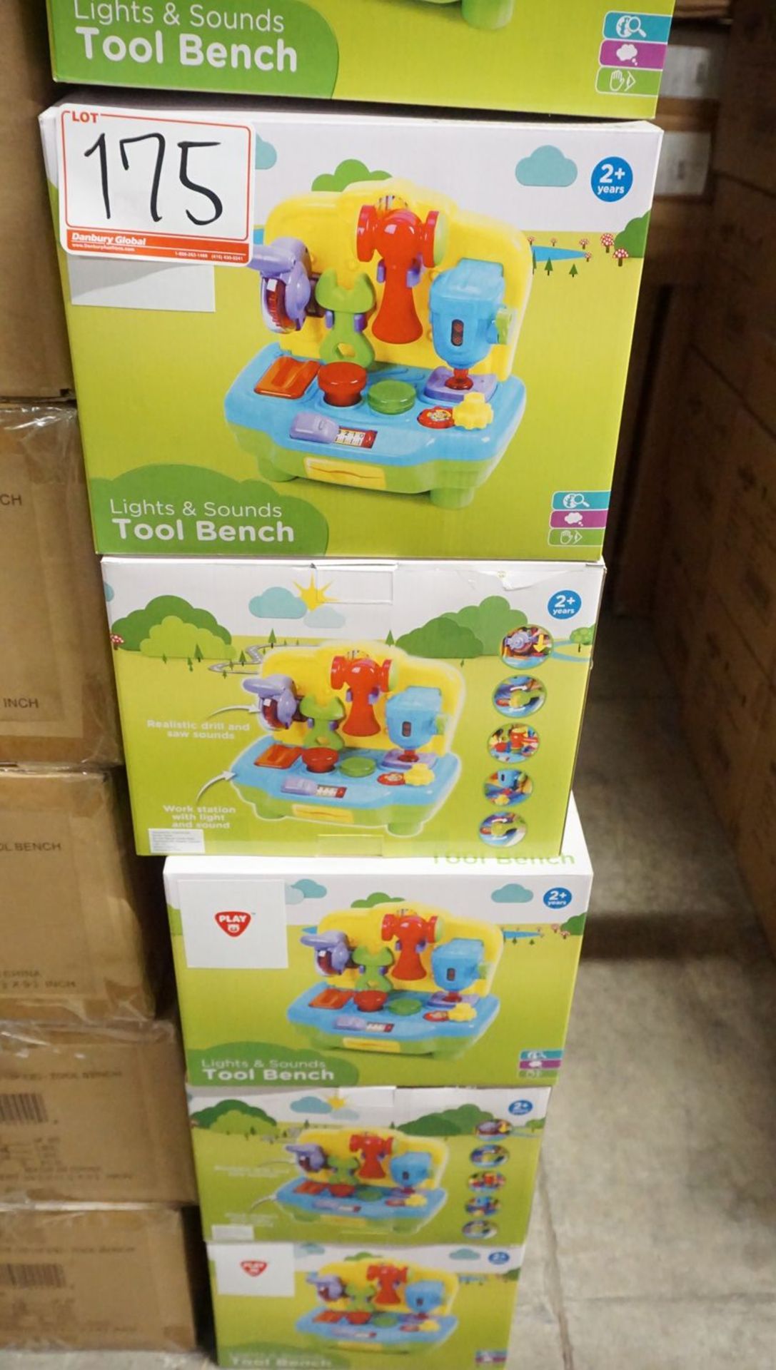 BOXES - PLAY LIGHT & SOUNDS TOOL BENCH (3 UNITS.BOX)