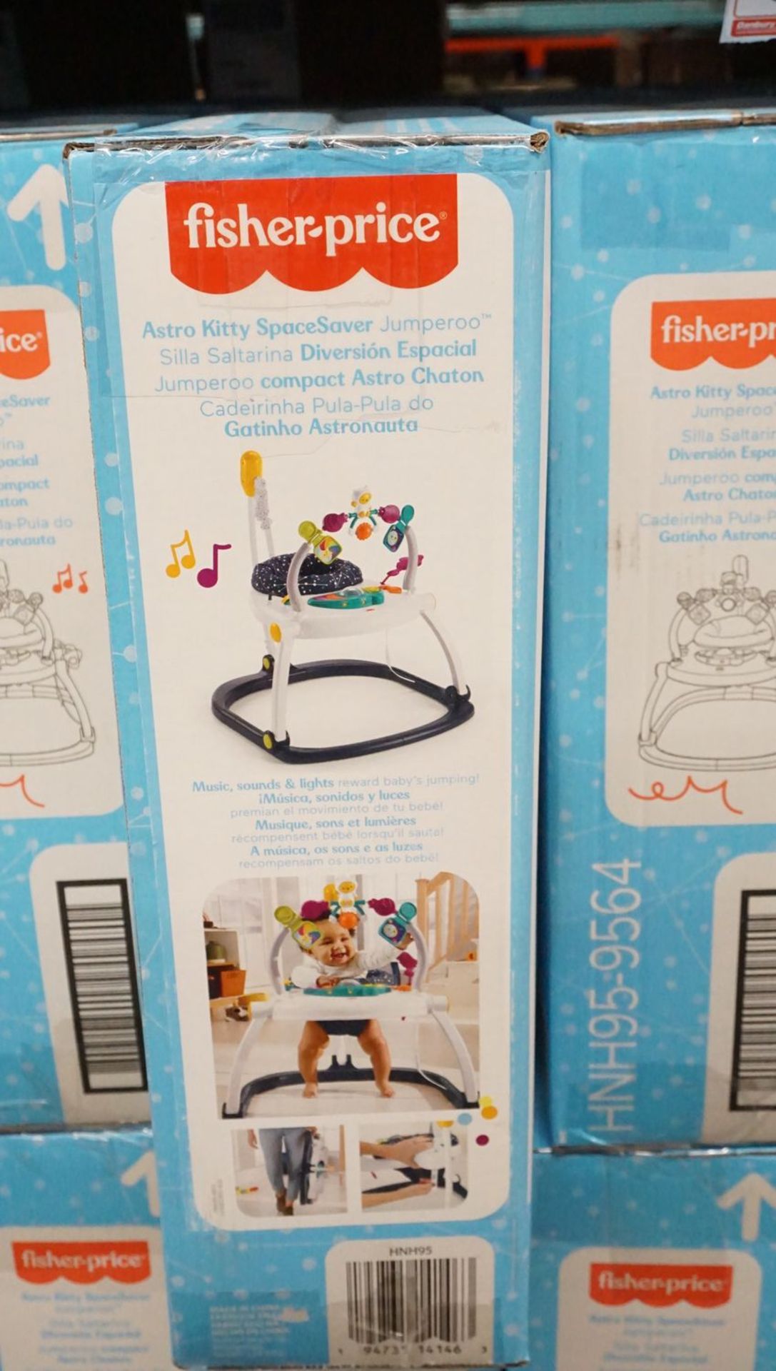 FISHER PRICE ASTRO KITTY SPACESAVER JUMPEROO (HNH95-9564) (MSRP $120)