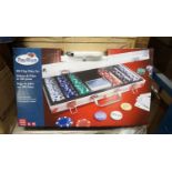 UNITS - PAVILION 300 CHIP POKER SETS (5 BOXES)