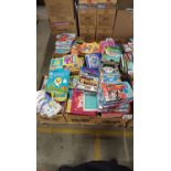 LOT - SUPER FRIENDS COLORING BOOK, BABY SHARK, CHRISTMAS, WEIRD BU TURE COLOUR + ACTIVIY BOOKS (1