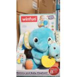 BOXES - WINFUN MOMMY & BABY ELEPHANT (6 PCS/BOX)