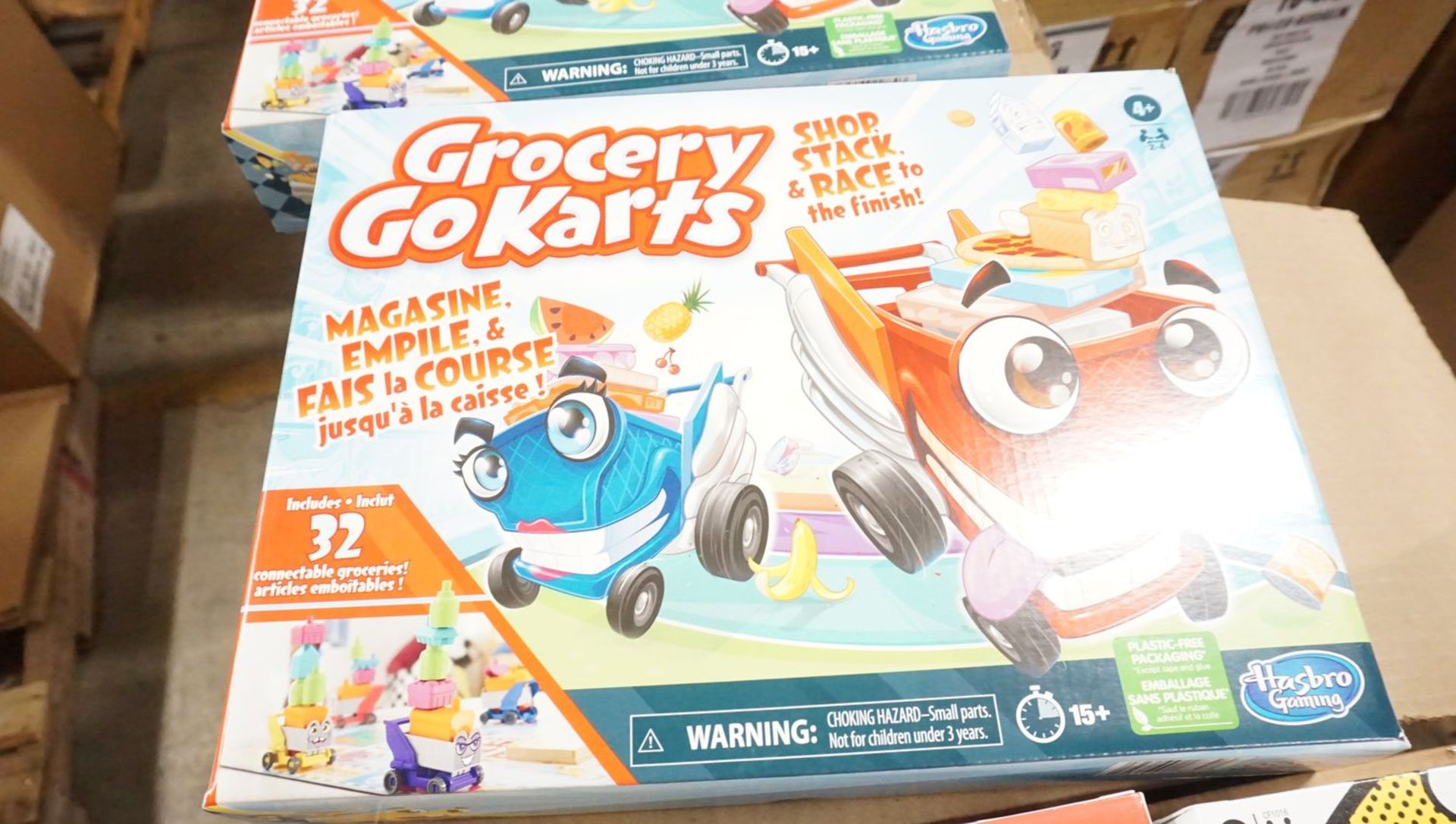 LOT - POP-O-MATIC TROUBLE GAME (30 UNITS) & GROCERY GO KARTS (24 UNITS) - Image 2 of 3