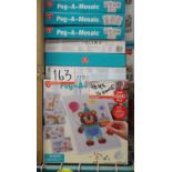 LOT - PLAY PEG-A-MOSAIC GAME (96 UNITS)