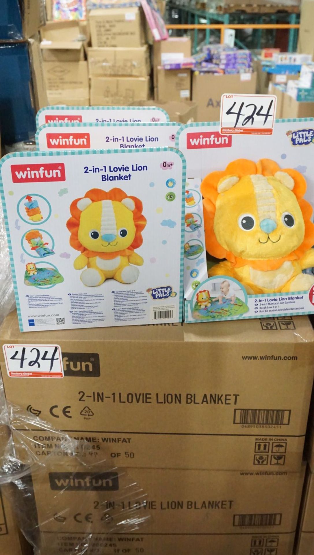 BOXES - WINFUN 2-IN-1 LOVIE LION BLANDERS (6 PCS/BOX)